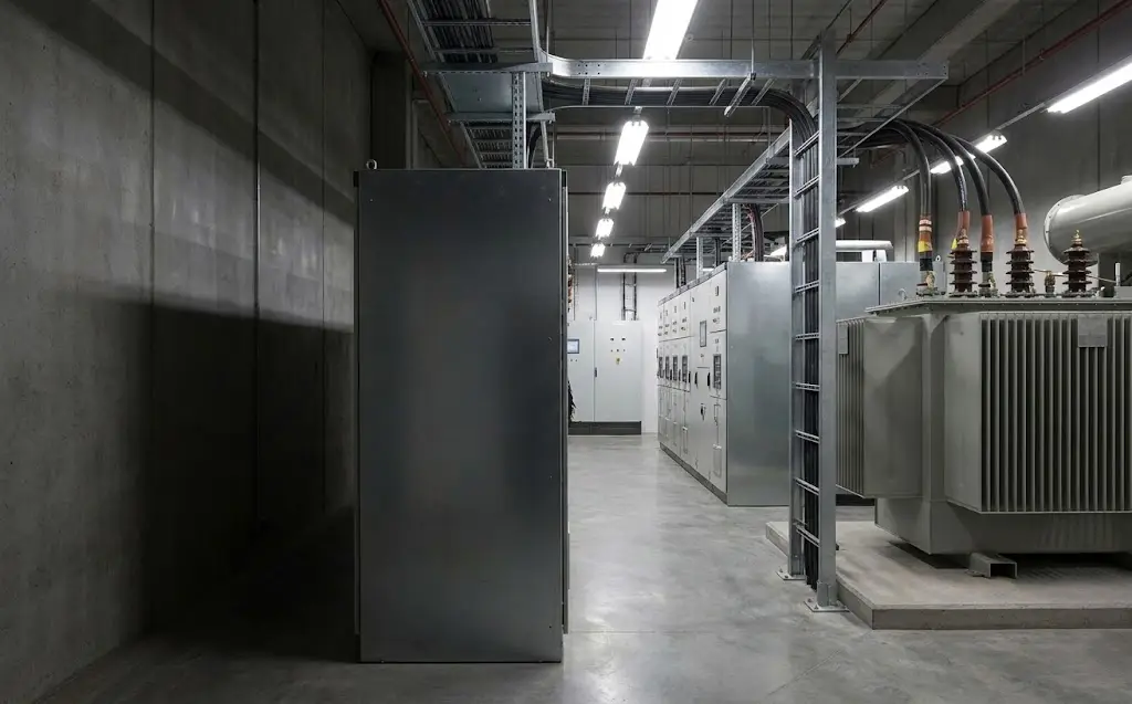 Industrial power supply system for factories and facilities